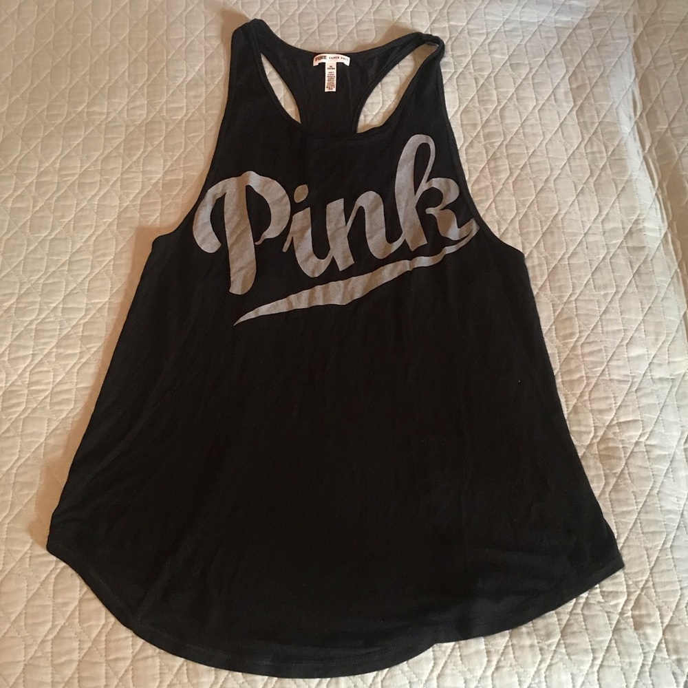 Pink Victoria’s Secret tank top
